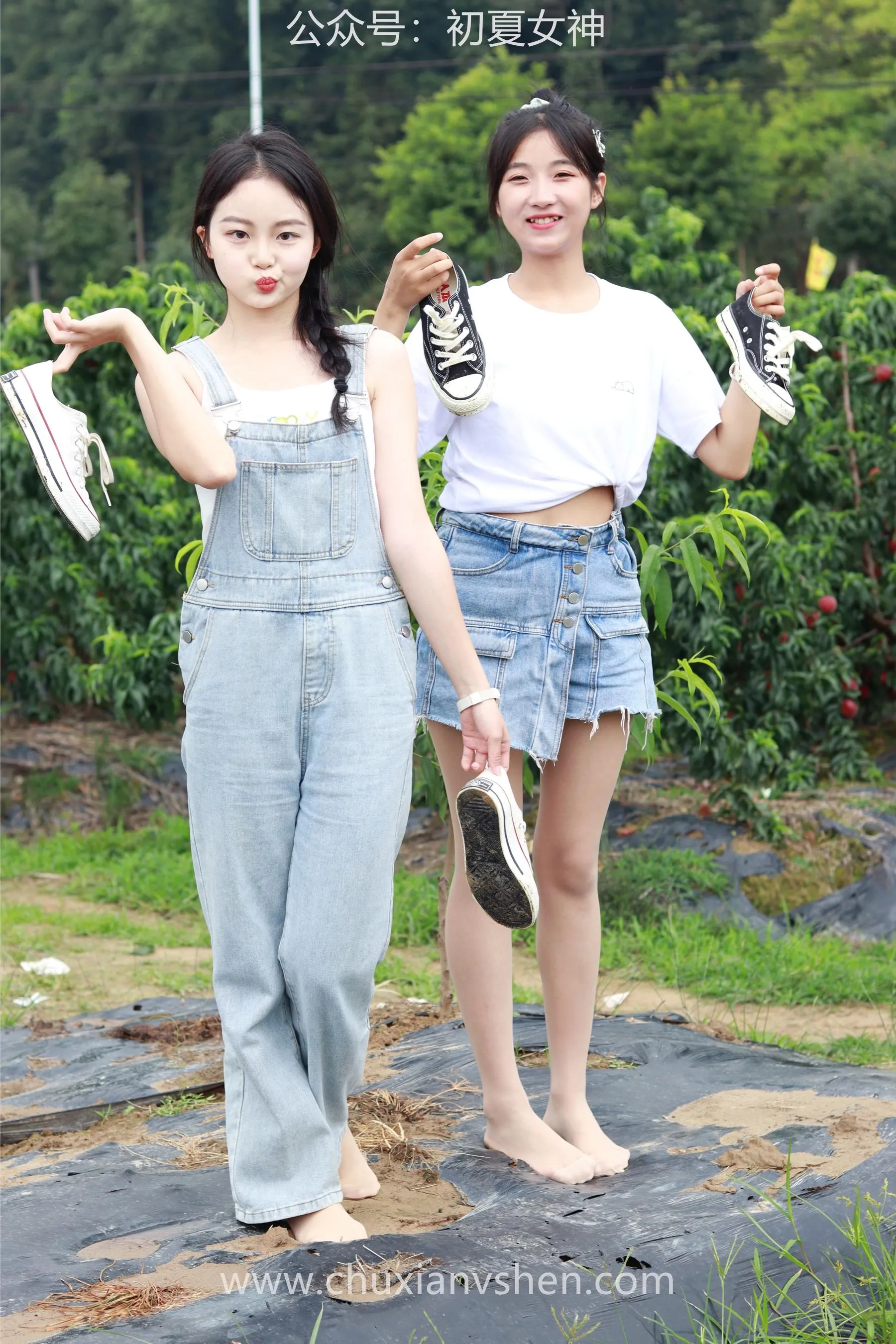 初夏女神 NO.055 双双点点 桃园姐妹 [172P]插图7